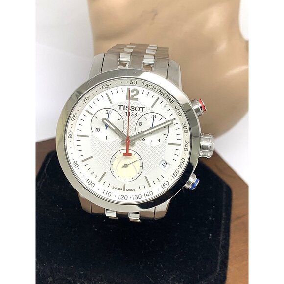 Tissot Men's Watch PRC200 Swiss Quartz Chronograph NBA Edition T0552171101700 - Picture 1 of 16